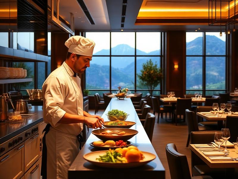 Restaurant with Chef